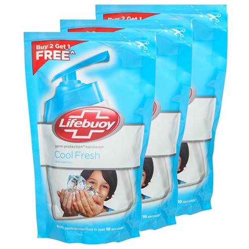 LIFEBUOY COOL FRESH HANDWASH 185ml B2G1